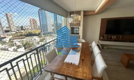 Apartamento Locação Luxo 18 do Forte Alphaville Tamboré 3 dormitórios 1 suite, 3 Salas, 2 Banheiros, 2 Vagas