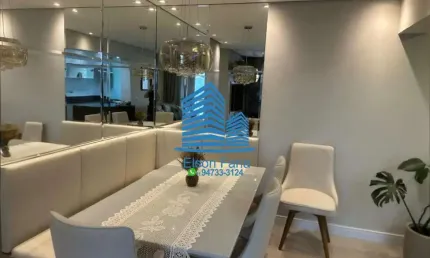 Apto Central Park Barueri 3 dorm com Suíte 2 Vagas Repleto de Planejados Jd. Tupanci