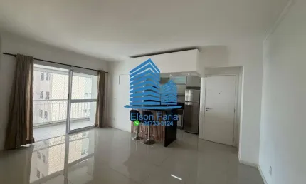 Apartamento à locação em Barueri-SP, Alphaville Centro Industrial - 2 suítes, 2 salas, 3 banheiros, 1 vaga de garagem - 78m².