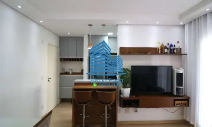 Lindo Apartamento Mobiliado Locação 2 dorm Suíte Innova Blue Osasco Próx Centro Umuarama Campesina