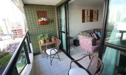 Madalena 3 quartos sendo 2 suítes armários 113m² varanda nascente lazer 2 vgs
