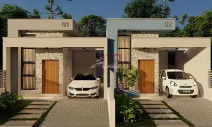 Casa à venda em campo bom com 80.52m² de área construída, 2 dormitórios (suíte)