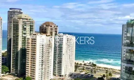 Barra da Tijuca | Cobertura 4 quartos, sendo 4 suites