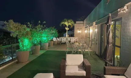Recreio dos bandeirantes | apartamento 3 quartos, sendo 2 suites