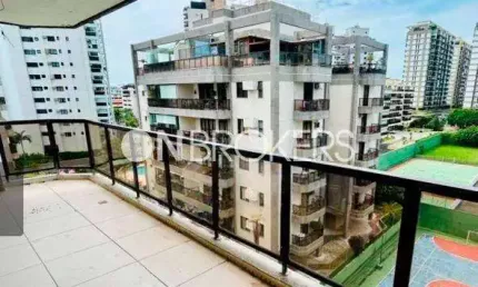 Barra da Tijuca | Cobertura 3 quartos, sendo 1 suite