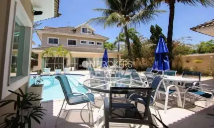Casa em condomínio fechado com 5 quartos à venda na Avenida Rachel de Queiroz, Barra da Tijuca, Rio de Janeiro