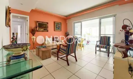 Barra da tijuca | apartamento 3 quartos, sendo 1 suite
