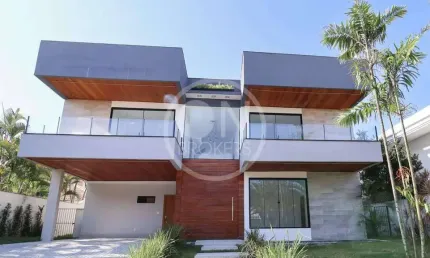 MANSÃO Á VENDA CONDOMINIO QUINTAS DO RIO - BARRA DA TIJUCA