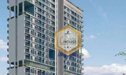 Apartamento studio com 1 dormitório à venda, 33 m² por R$ 380.349 - Jardim Aclimação - Maringá/PR