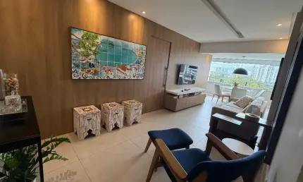 Apartamento 3/4 à venda - porteira fechada no colina a patamares