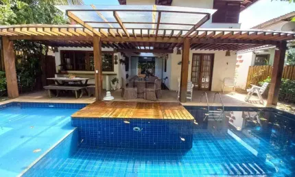 Casa para venda em mata de são joão, praia do forte, 4 dormitórios, 3 suítes, 6 banheiros, 2 vagas