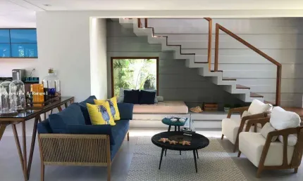 Casa para locação em mata de são joão, praia do forte, 6 dormitórios, 6 suítes, 9 banheiros, 4 vagas