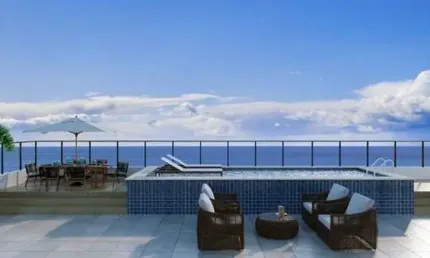 Apartamento 02 quartos sendo 01 suíte praia de intermares