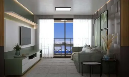 Apartamento com 2 quartos à venda na Avenida Oceano Pacífico, 1180, Intermares, Cabedelo