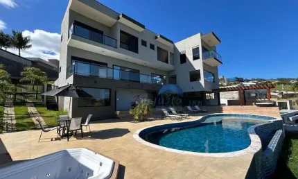 Casa com 5 dormitórios à venda, 550 m² por r$ 6.900.000,00 - zona rural - joanópolis/sp