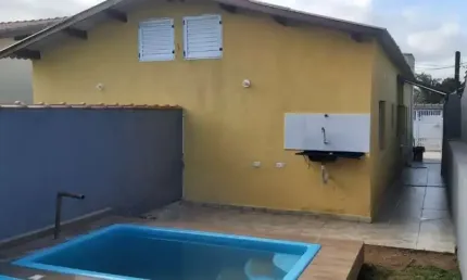 Casa para Venda em Itanhaém, Jardim Regina, 2 dormitórios, 1 suíte, 1 banheiro, 2 vagas