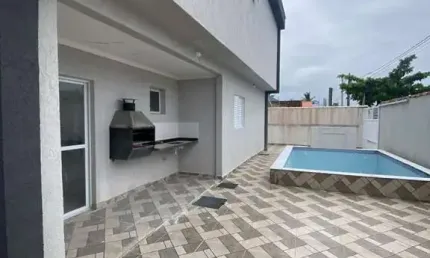 Casa para Venda em Itanhaém, Tupy, 2 dormitórios, 1 suíte, 2 banheiros, 2 vagas