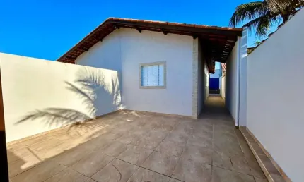 Casa para venda em itanhaém, nova itanhaém, 2 dormitórios, 1 suíte, 1 banheiro, 2 vagas