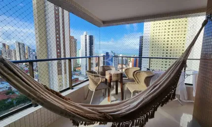 Apartamento, 126 m2, 3 suítes, 2 vagas em Manaíra, João Pessoa PB