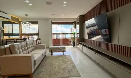 Apartamento | 90m2 | Vista definitiva | Andar Alto | Manaíra | João Pessoa PB