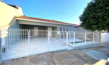 Casa para locação em lins, jardim pinheiro, 3 dormitórios, 1 suíte
