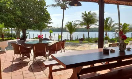 Casa Fortim- Paraiso a beira do rio encontro com o mar