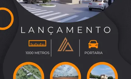 Terrenos para chacara de mil metros para investir ou mor
