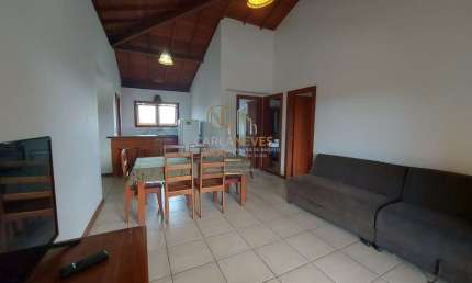 Apartamento - 02 Dormit.(01 Suite) em Condomínio na praia