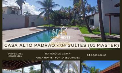 Casa à venda na Praça Inaiá, Alto Do Mundaí, Porto Seguro