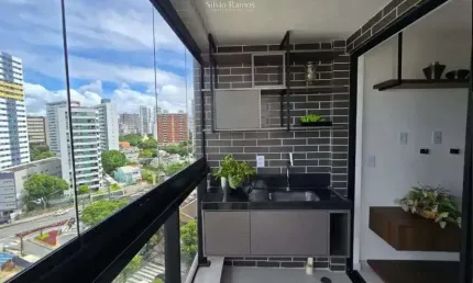 Lindo apartamento mobiliado para locação no espinheiro – recife/pe