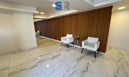 Apartamento com 120m², 3 quartos e 2 vagas de garagem em boa viagem