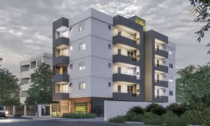 Apartamento à venda, no Botânica Residence,  em Santa Maria, Camobi, com 1 quarto, 40,09m²