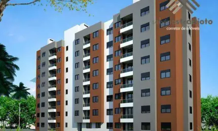 Apartamento à venda, no Residencial Augusto Martins,  em Santa Maria, Uglione, com 3 quartos, 88,70m²