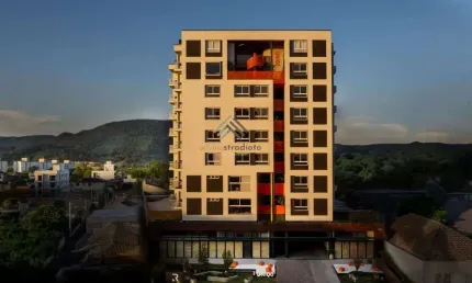 Apartamento à venda, no Smart Living Úniqo,  em Santa Maria, Camobi, com 2 quartos, 66,93m²