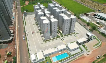 Apartamento para venda em santa bárbara d`oeste, jardim dos manacás, 2 dormitórios, 1 banheiro, 1 vaga
