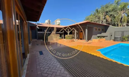 Sobrado imponente à venda em franca/sp | 714m² de terreno | ideal para residência ou comércio
