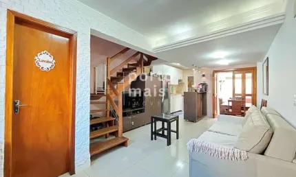 Casa em condomínio fechado com 3 quartos à venda na rua landel de moura, 2225, tristeza, porto alegre por r$ 460.000