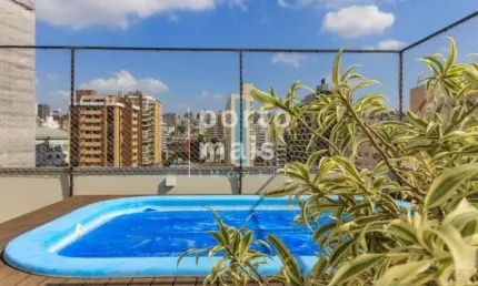Cobertura com 3 quartos à venda na rua cândido silveira, 145, auxiliadora, porto alegre por r$ 1.190.000