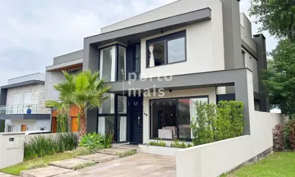 Casa em condomínio fechado com 4 quartos à venda na rua francisco solano borges, 200, hípica, porto alegre por r$ 1.285.000