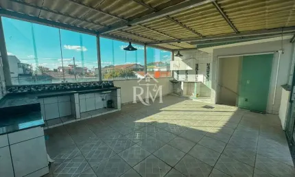 Cobertura à venda  com 135 metros quadrados com 3 quartos em Copacabana - Belo Horizonte - MG