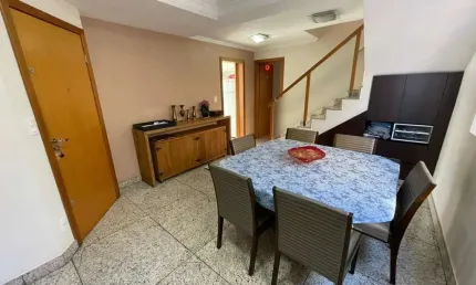 Cobertura para Venda em Belo Horizonte, União, 4 dormitórios, 1 suíte, 3 banheiros, 2 vagas