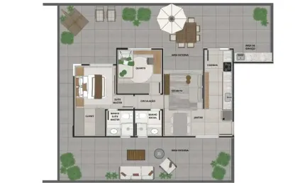 Apartamento 2 Quartos para Venda em Sabará, Ana Lúcia, 2 dormitórios, 1 suíte, 2 banheiros, 2 vagas