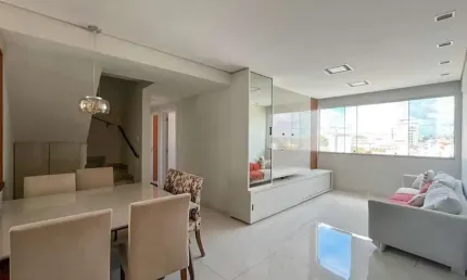 Cobertura para Venda em Belo Horizonte, União, 4 dormitórios, 2 suítes, 4 banheiros, 2 vagas