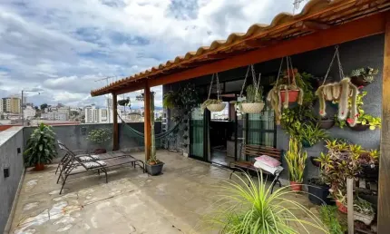 Cobertura para Venda em Belo Horizonte, Colégio Batista, 2 dormitórios, 1 banheiro, 1 vaga