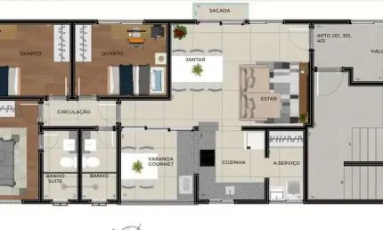 Apartamento 3 quartos para venda em sabará, ana lúcia, 3 dormitórios, 1 suíte, 2 banheiros, 2 vagas