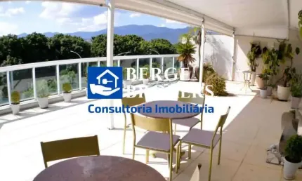 Cobertura com 3 quartos à venda na rua professor hermes lima, recreio dos bandeirantes, rio de janeiro, 338 m2 por r$ 1.700.000