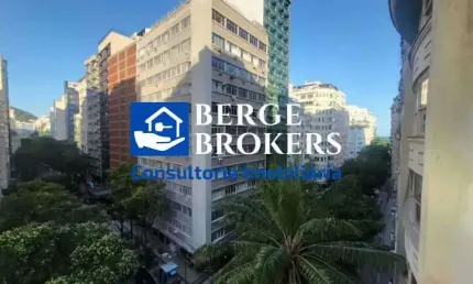Apartamento com 1 quarto à venda na Rua Rodolfo Dantas, Copacabana, Rio de Janeiro, 28 m2 por R$ 550.000