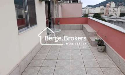 Cobertura com 3 quartos à venda na Rua José Higino, Tijuca, Rio de Janeiro, 160 m2 por R$ 895.000