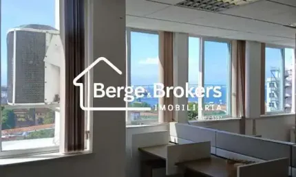 Sala comercial com 4 salas para alugar na avenida churchill, centro, rio de janeiro, 277 m2 por r$ 12.000