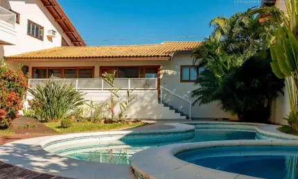 Casa em Condomínio Fechado com 4 suítes 952 m² - venda por R$ 3.500.000 ou aluguel por R$ 9.600/mês - Residencial Villaggio I - Bauru/SP